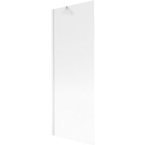Parawan nawannowy Mexen Next prążki biały 70x150 cm 1 szt.
