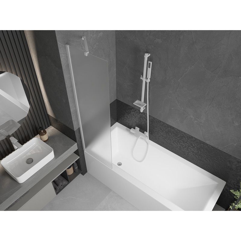 Parawan nawannowy Mexen Next szron biały 50x150 cm 1 szt.