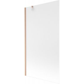 Parawan nawannowy Mexen Next szron miedź szczotkowana 100x150 cm 1 szt.