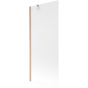 Parawan nawannowy Mexen Next szron miedź szczotkowana 80x150 cm 1 szt.