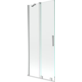Parawan nawannowy Mexen Velar chrom transparent 85x150 cm 1 szt.