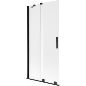 Parawan nawannowy Mexen Velar czarny 90x150 cm 1 szt.