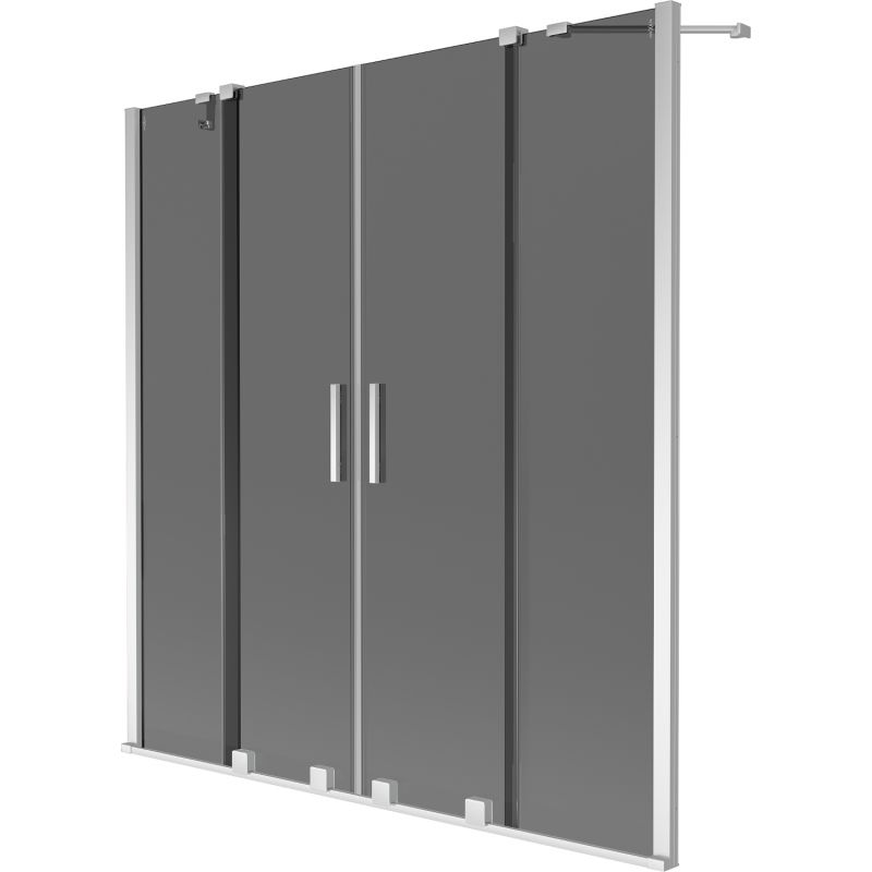 Parawan nawannowy Mexen Velar grafit 140x150 cm 1 szt.