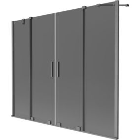 Parawan nawannowy Mexen Velar grafit 170x150 1 szt.