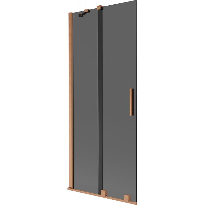 Parawan nawannowy Mexen Velar grafit miedź 80x150 cm 1 szt.