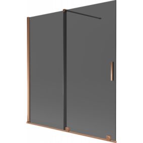Parawan nawannowy Mexen Velar grafit/ różowe złoto 150x150 cm 1 szt.