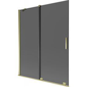 Parawan nawannowy Mexen Velar grafit złoty 140x150 1 szt.