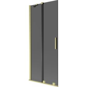 Parawan nawannowy Mexen Velar grafit złoty 85x150 cm 1 szt.