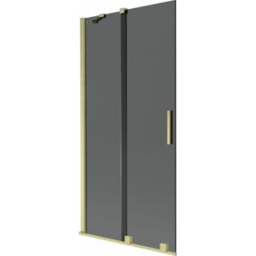 Parawan nawannowy Mexen Velar grafit złoty 95x150 cm 1 szt.