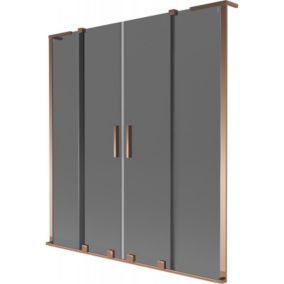 Parawan nawannowy Mexen Velar L grafit 140x150 cm  896-140-003-42-601 szt.