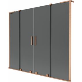 Parawan nawannowy Mexen Velar L grafit 170x150 cm  896-170-003-42-65 1 szt.