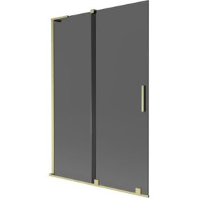 Parawan nawannowy Mexen Velar L grafit złoty 120x150 cm 1 szt.