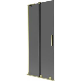 Parawan nawannowy Mexen Velar L grafit złoty 80x150 cm 1 szt.