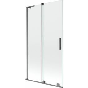 Parawan nawannowy Mexen Velar L gun gray 100x150 cm 1 szt.