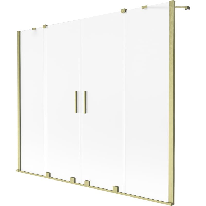Parawan nawannowy Mexen Velar szron złoty 170x150 cm 1 szt.