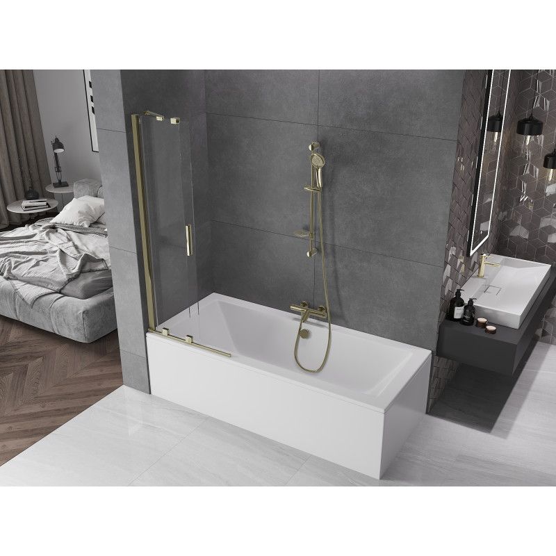 Parawan nawannowy Mexen Velar złoty 75x150 cm 1 szt.