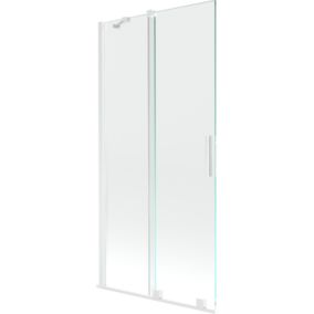 Parawan nawannowy przesuwany Mexen Velar biały 90x150 cm 1 szt.