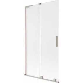 Parawan nawannowy przesuwany Mexen Velar L szron 100x150cm 1 szt.
