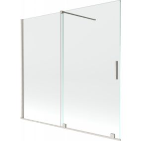 Parawan nawannowy przesuwany Mexen Velar transparent 170x150 cm 1 szt.