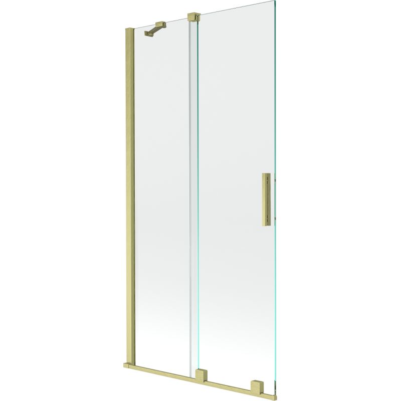 Parawan nawannowy przesuwany Mexen Velar transparent złoty 90x150 cm 1 szt.