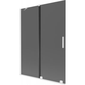 Parawan nawannowy rozsuwany Mexen Velar grafit 130x150 cm  896-130-000-41-20 1 szt.