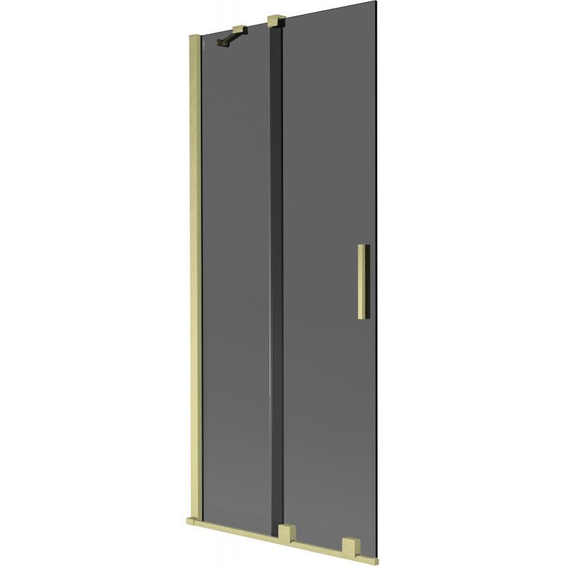 Parawan nawannowy rozsuwany Mexen Velar grafit 80x150 cm 1 szt.