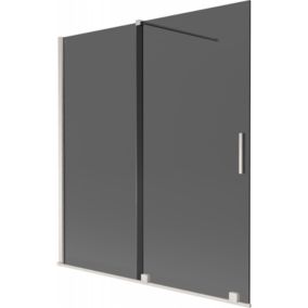 Parawan nawannowy rozsuwany Mexen Velar grafitowy 150 x 150 cm 1 szt.