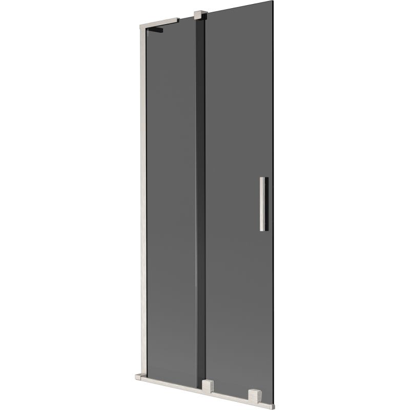 Parawan nawannowy rozsuwany Mexen Velar L grafit 85x150 cm 1 szt.