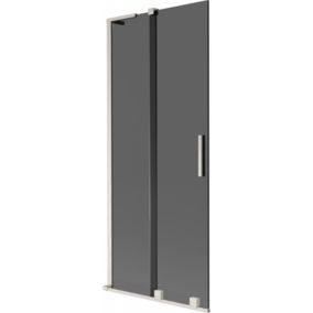 Parawan nawannowy rozsuwany Mexen Velar L grafit 85x150 cm 1 szt.