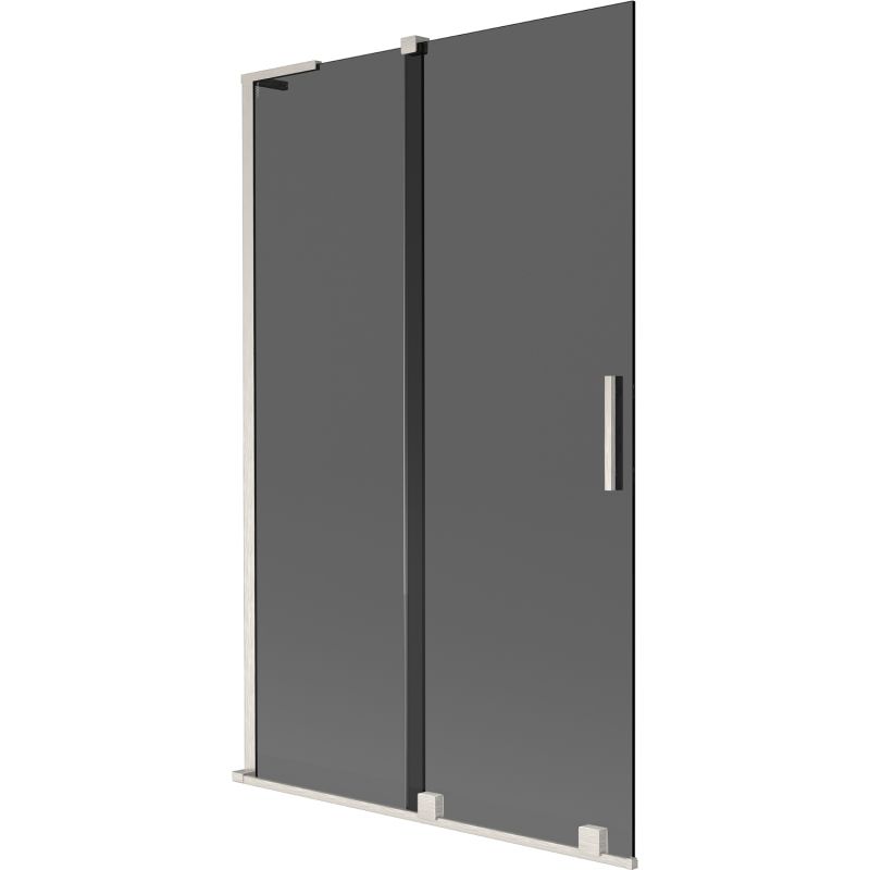 Parawan nawannowy rozsuwany Mexen Velar L grafitowy 110x150 cm 1 szt.