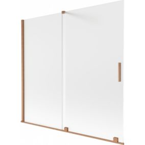 Parawan nawannowy rozsuwany Mexen Velar szron 170x150 cm 1 szt.