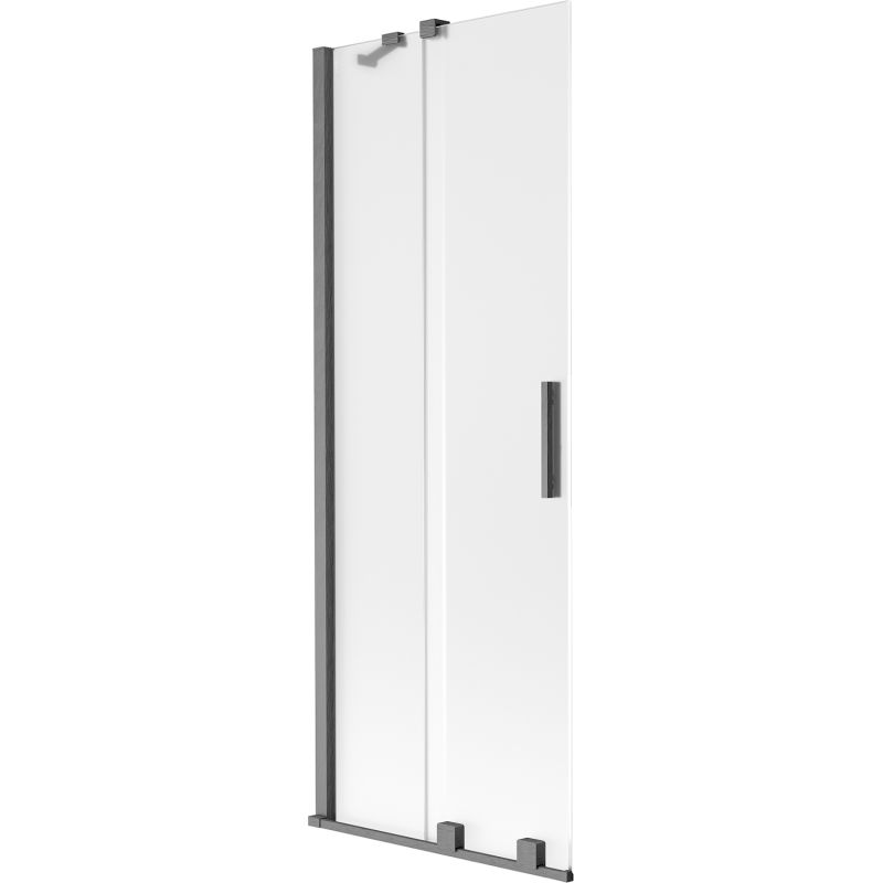 Parawan nawannowy rozsuwany Mexen Velar szron gun gray 75x150 1 szt.