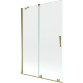 Parawan nawannowy rozsuwany Mexen Velar złoty 120x150 cm 1 szt.