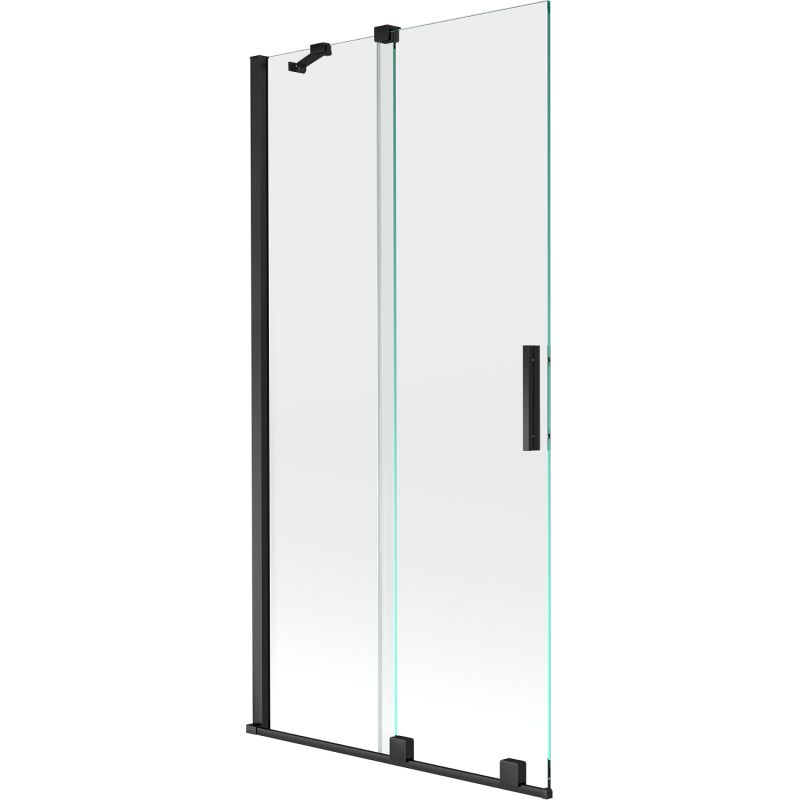Parawan nawannowy ruchomy Mexen Velar czarny 90x150 cm 1 szt.
