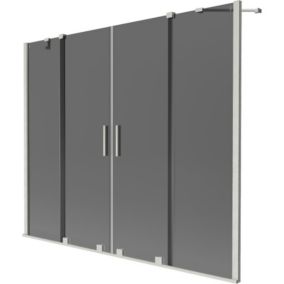 Parawan nawannowy ruchomy Mexen Velar grafit 180 x 150 cm 1 szt.