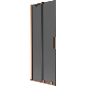 Parawan nawannowy ruchomy Mexen Velar grafit miedź 70x150 cm 1 szt.