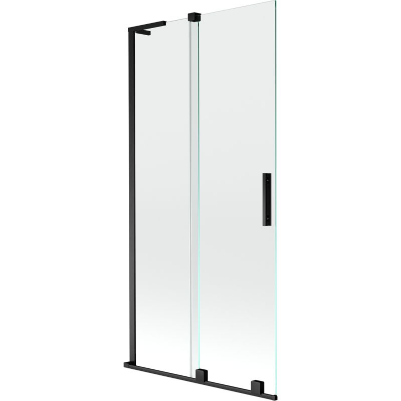 Parawan nawannowy ruchomy Mexen Velar L czarny 95x150 cm 1 szt.