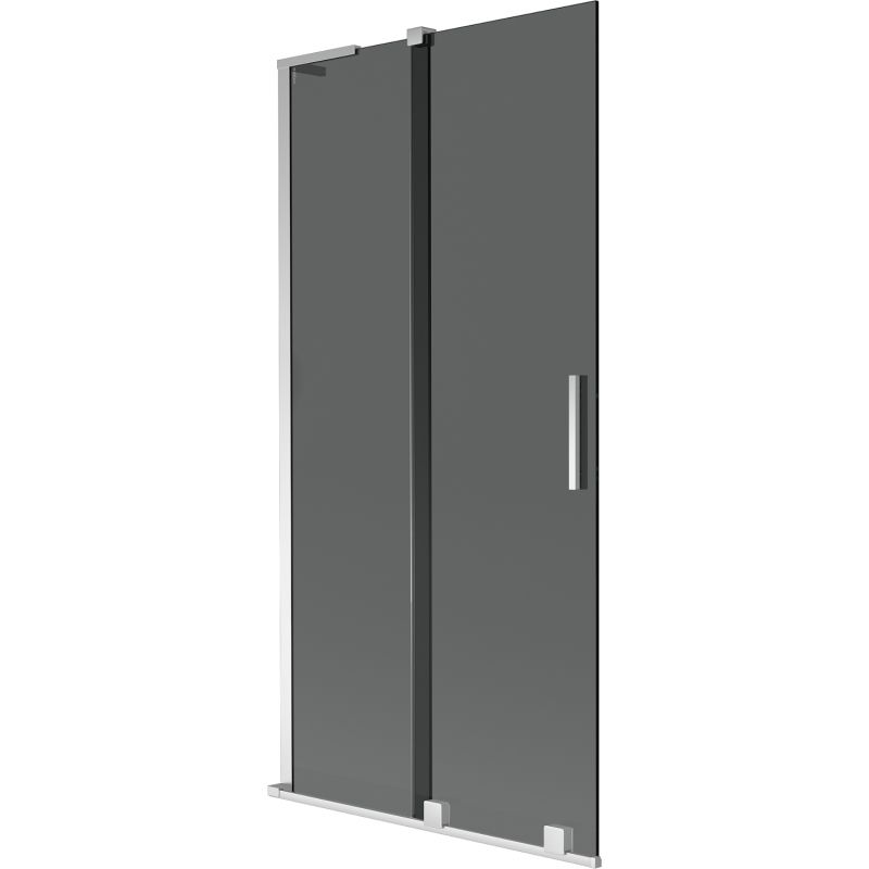 Parawan nawannowy ruchomy Mexen Velar L grafit 90x150 cm 1 szt.