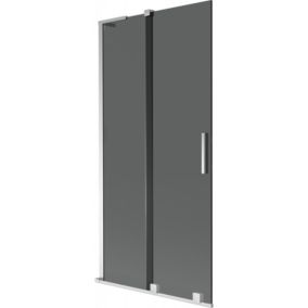 Parawan nawannowy ruchomy Mexen Velar L grafit 90x150 cm 1 szt.