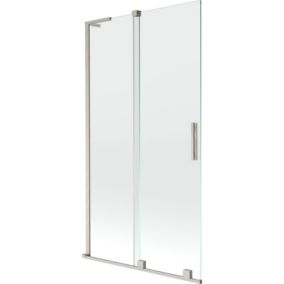 Parawan nawannowy ruchomy Mexen Velar L transparent 100x150 cm 1 szt.