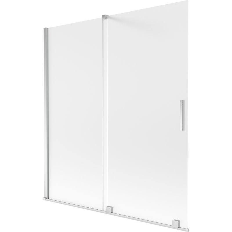 Parawan nawannowy ruchomy Mexen Velar szron chrom 150x150 cm  896-150-000-31-01 1 szt.