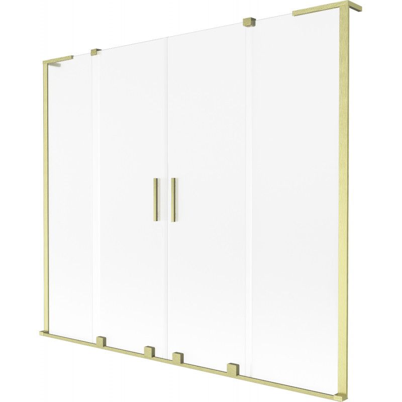 Parawan nawannowy ruchomy Mexen Velar Szron Złoty 200x150 1 szt.