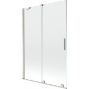 Parawan nawannowy ruchomy Mexen Velar transparent 120x150 cm 1 szt.