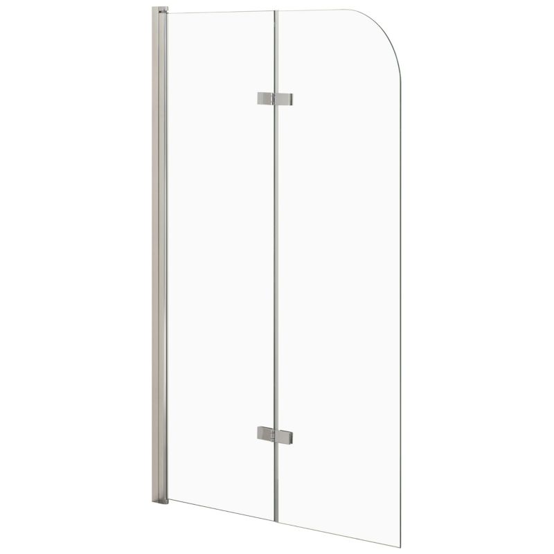 Parawan nawannowy SEVANTE 140x80 cm dwuczęściowy składany PICO chrom 1 szt.