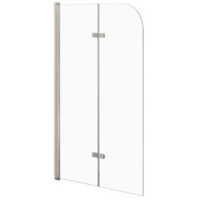 Parawan nawannowy SEVANTE 140x80 cm dwuczęściowy składany PICO chrom 1 szt.