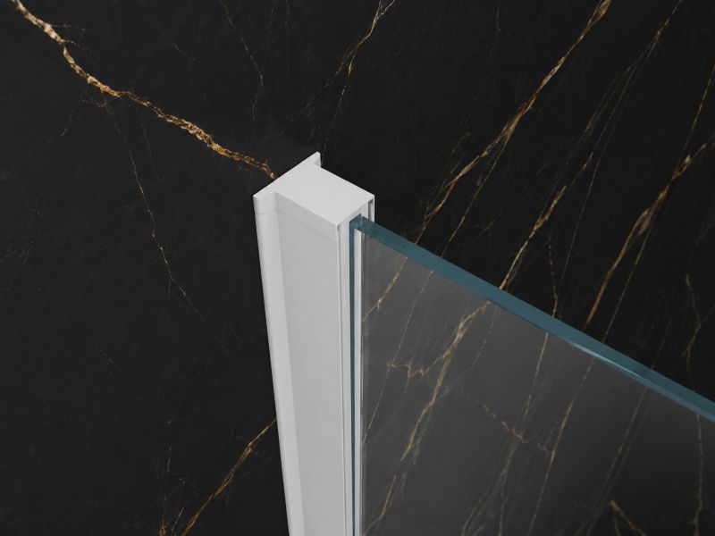 Parawan nawannowy Silla Aston 1-skrzydłowy fix biały 50 x 150 cm 1 szt.