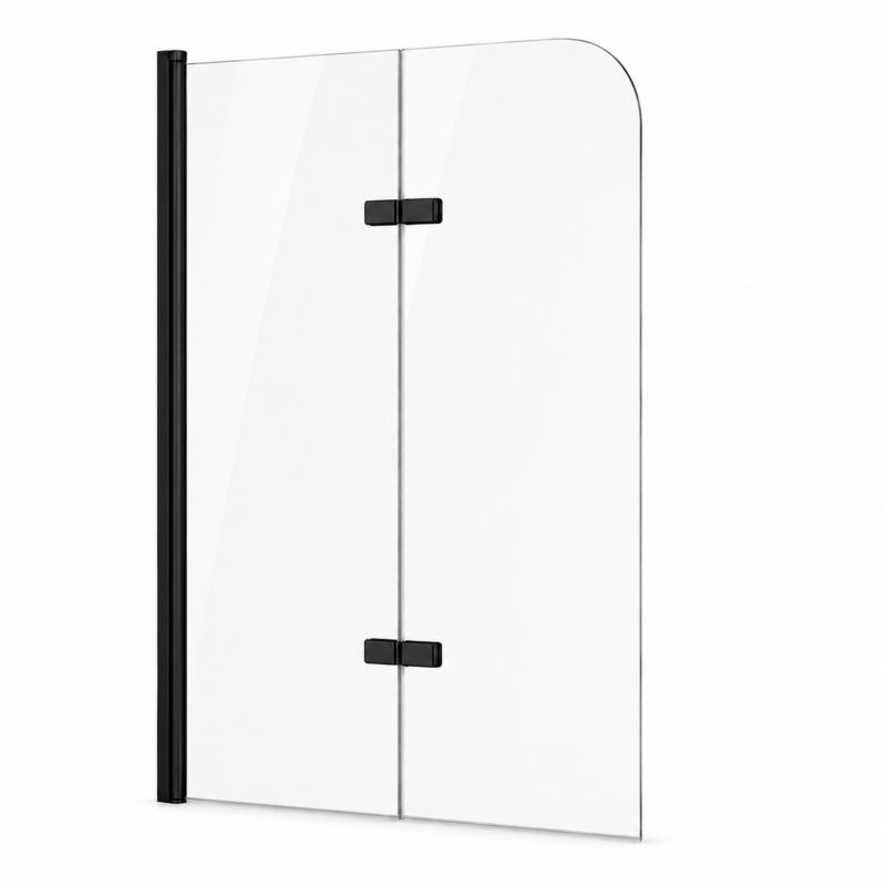 Parawan nawannowy Silla Marion 2-skrzydłowy ruchomy czarny 120 x 140 cm 1 szt.