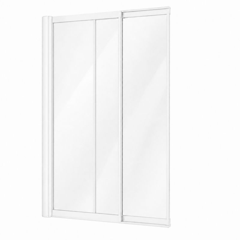 Parawan nawannowy Silla Spencer 2-skrzydłowy biały 100 x 150 cm 1 szt.