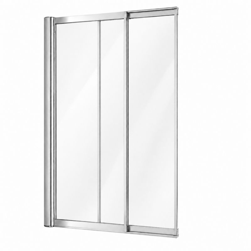 Parawan nawannowy Silla Spencer 2-skrzydłowy rozsuwany chrom 120 x 150 cm 1 szt.