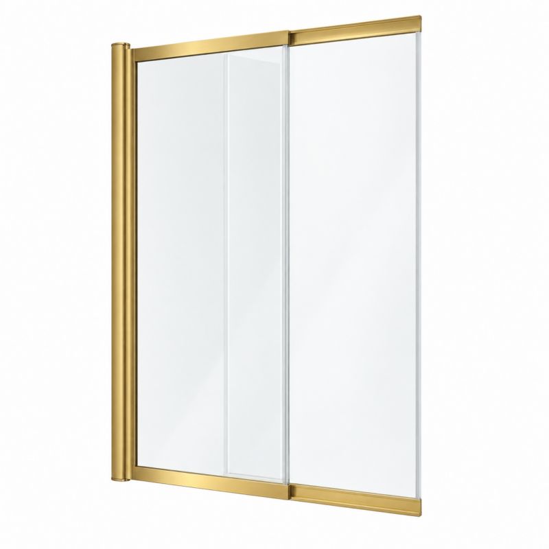 Parawan nawannowy Silla Spencer 2-skrzydłowy rozsuwany złoty 85 x 150 cm 1 szt.